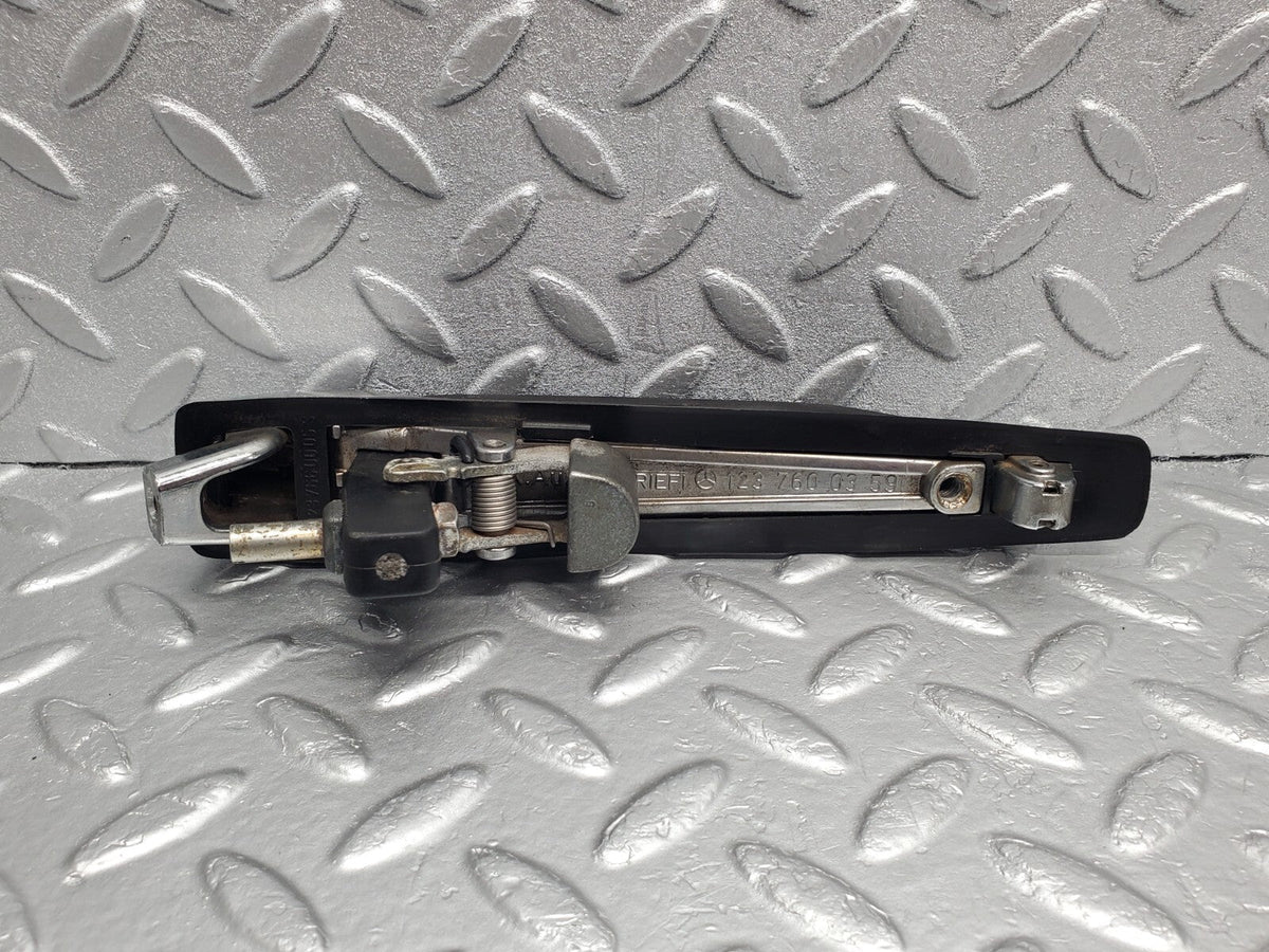 48603 Mercedes-Benz W123 Rear Left Exterior Door Handle A1237600359 A1237660005