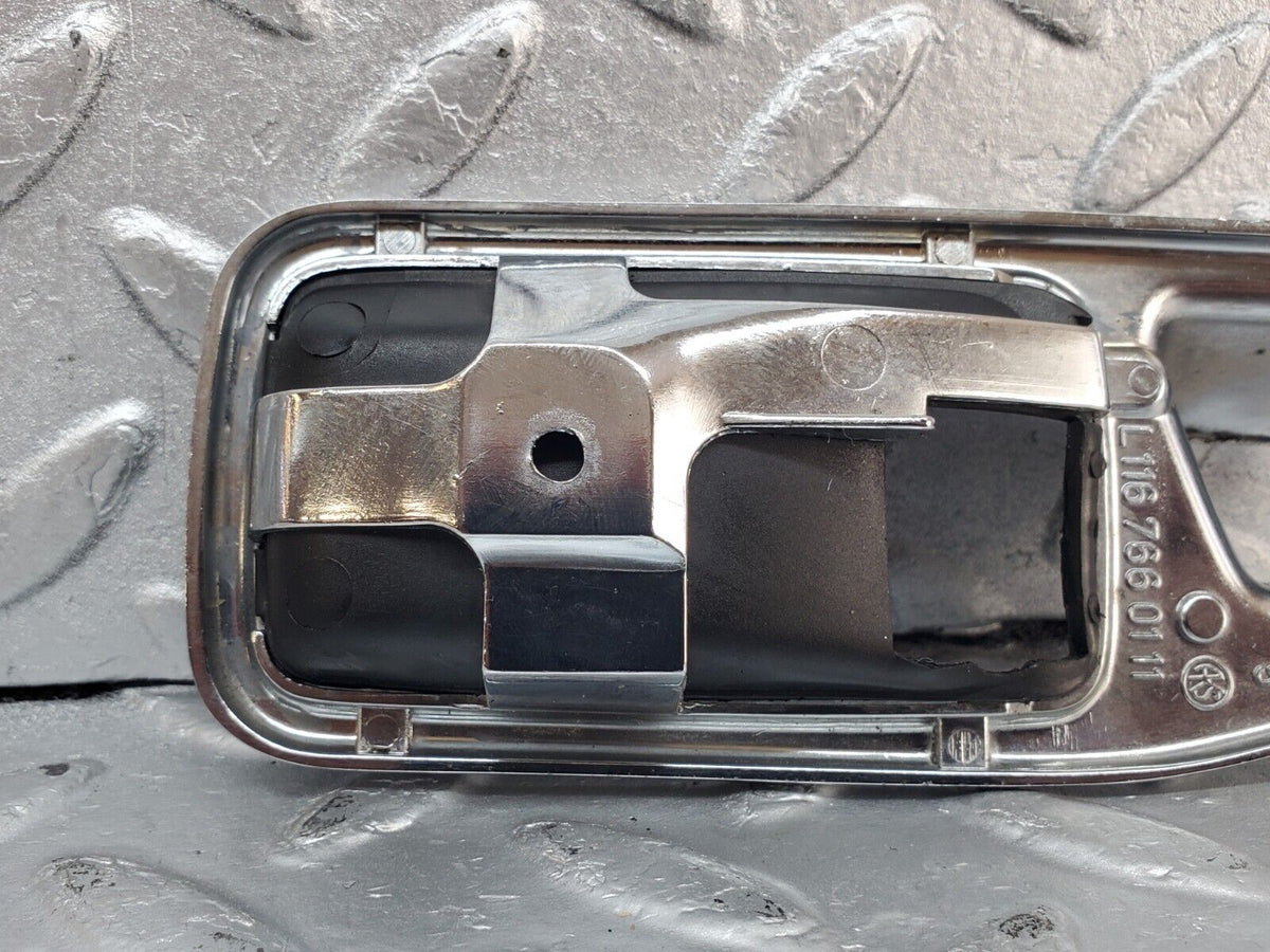 44392 Mercedes-Benz W123 280E Chrome Frame For Door Opener Left A1167660111