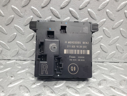 51288 Mercedes-Benz W210 Door Control Unit Rear Right A2118201626
