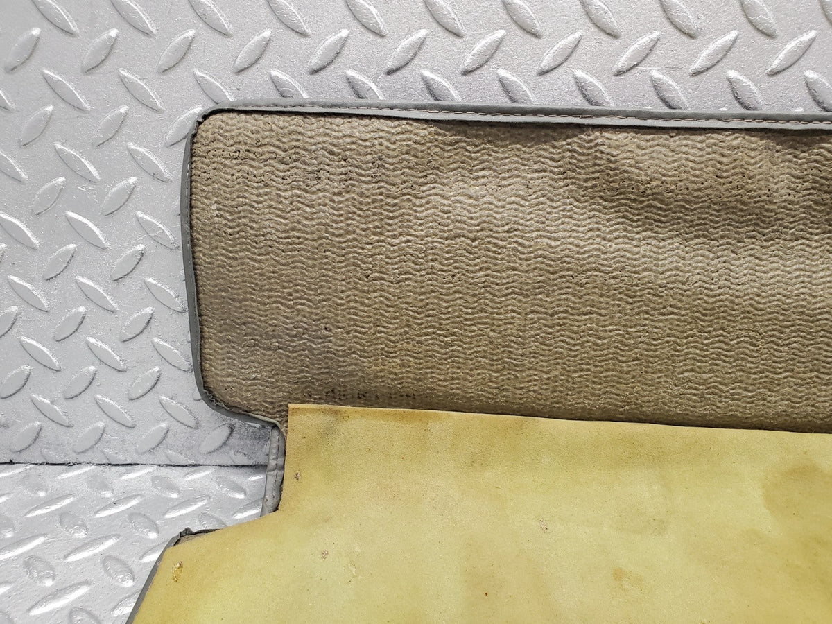 50622 Mercedes-Benz W108 280SE 3.5 Rear Left Floor Carpet Mat Grey