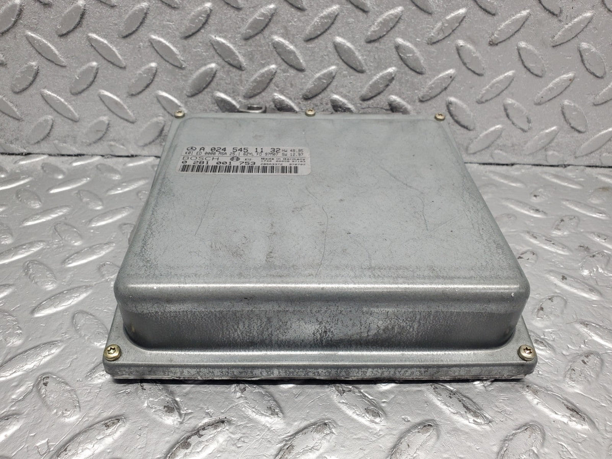 51245 Mercedes-Benz W210 Engine Control Unit ECU Bosch A0245451132 0281001753