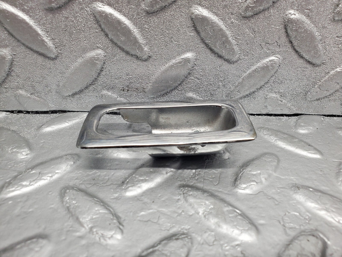48647 Mercedes-Benz S123 Wagon Trunk Cargo Handle Surround Chrome