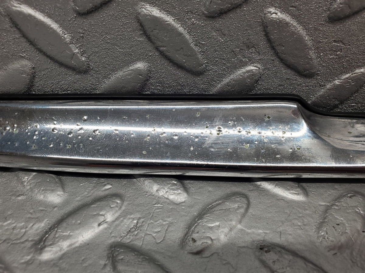 49599 Mercedes-Benz C107 R107 Trunk Chrome Handle Moulding A1077580202