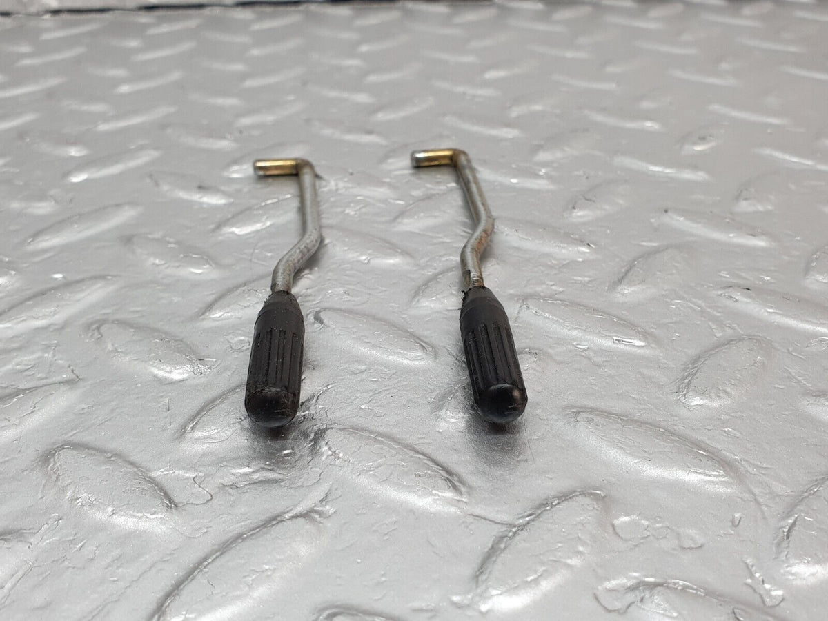 42963 Mercedes-Benz W201 190 2.0L Front Door Lock Knob Pair