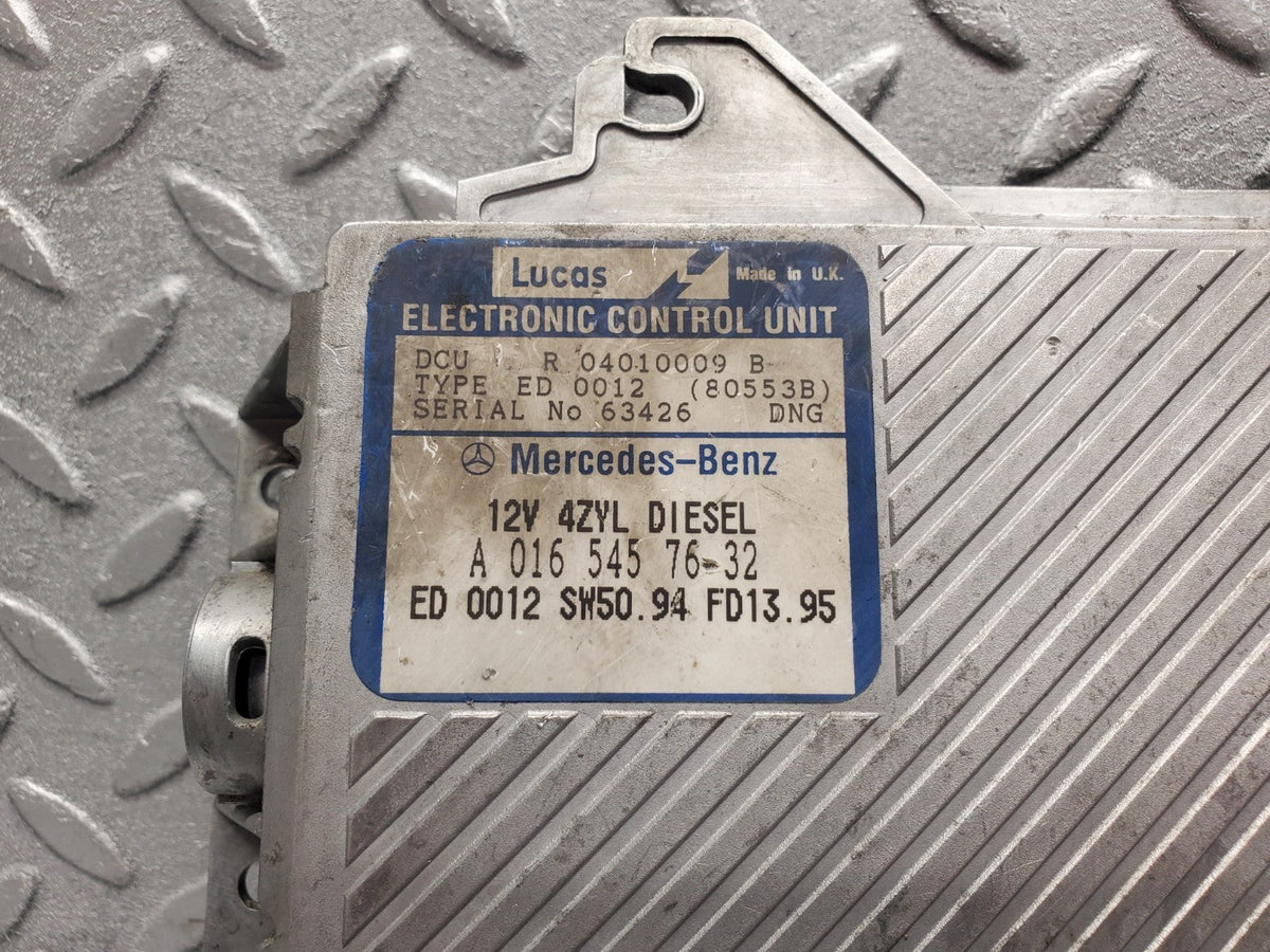 51249 Mercedes-Benz W210 C208 Engine Control Unit ECU Lucas A0165457632