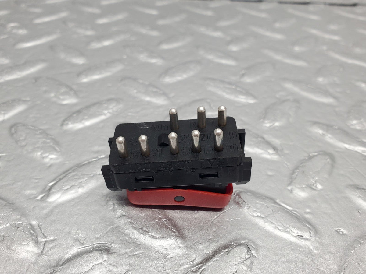 49108 Mercedes-Benz A124 320E Cabriolet Hazard Warning Light Switch A1248200110