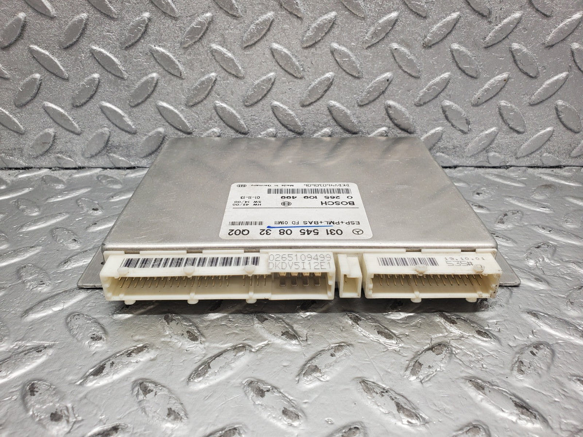 51294 Mercedes-Benz W210 ABS Control Unit Bosch A0315450832 0265109499