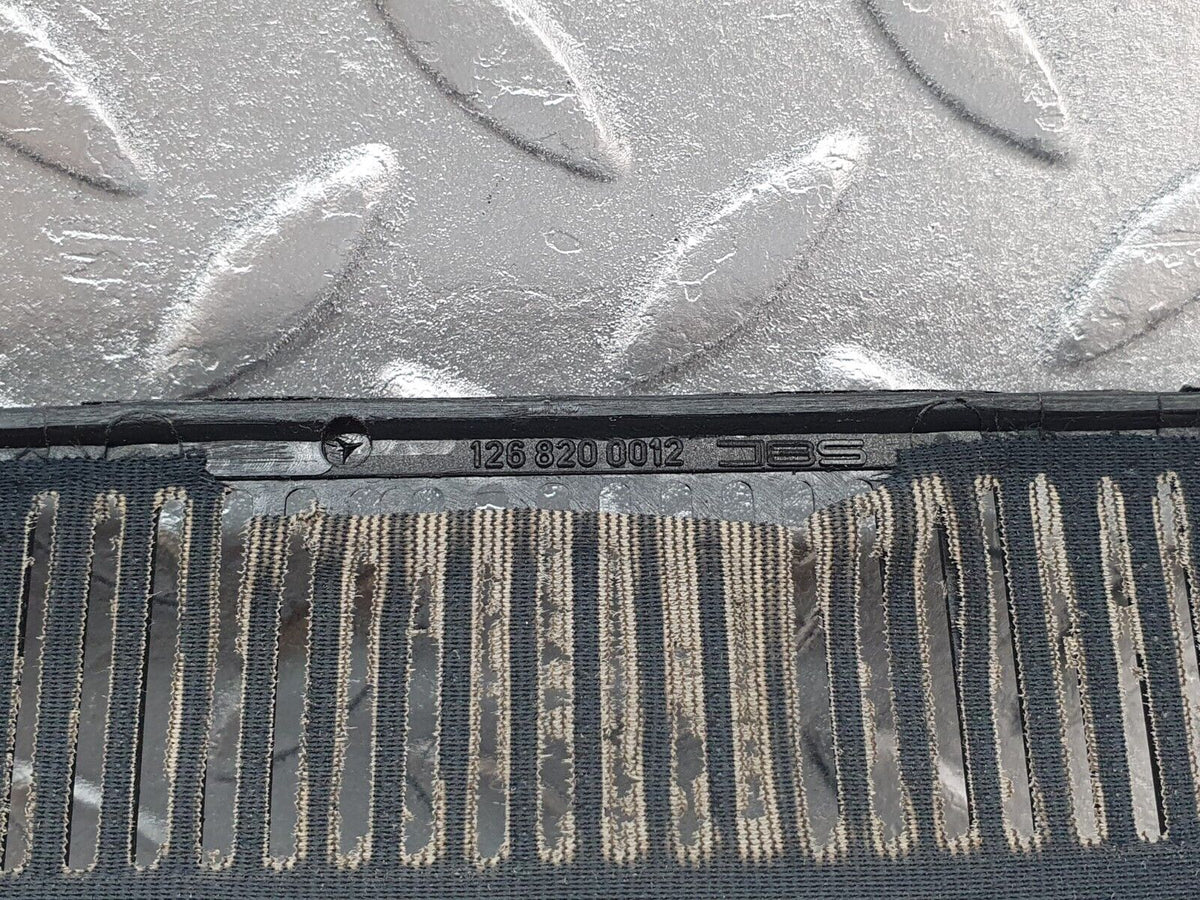 43677 Mercedes-Benz C126 380SEC Coupe Parcel Shelf Speaker Cover 2x A1268200012