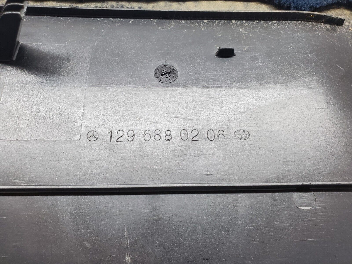 45169 Mercedes-Benz R129 300SL Coupe Kick Panel Right Side Blue A1296880206