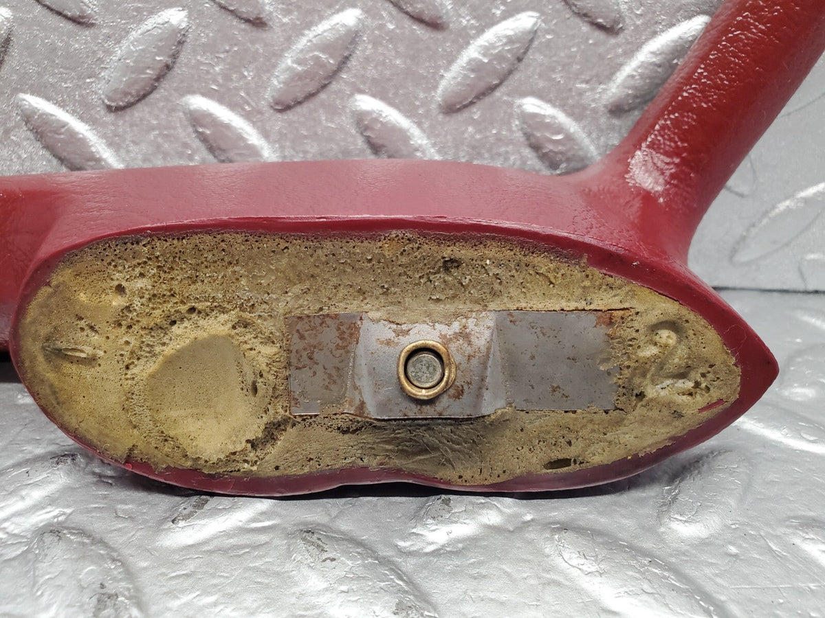 48705 Mercedes-Benz W123 Rear Right Interior Door Handle Burgundy Red