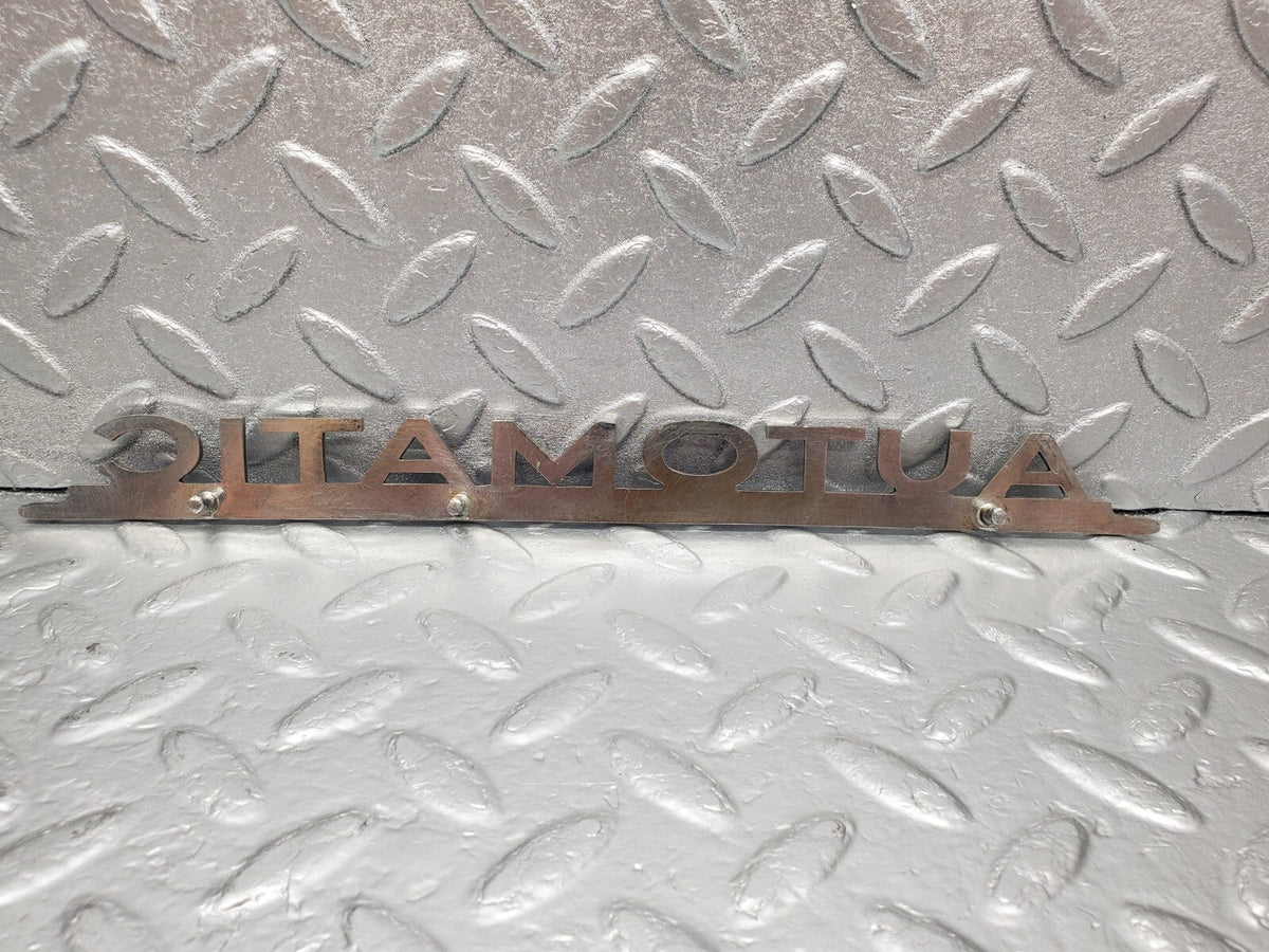 48532 Mercedes-Benz W108 Trunk Badge Emblem Automatic