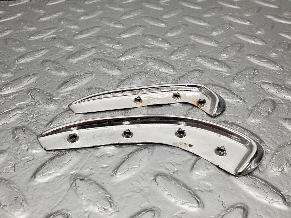 48483 Mercedes-Benz W108 Interior Door Handle Chrome Trim Pair Left