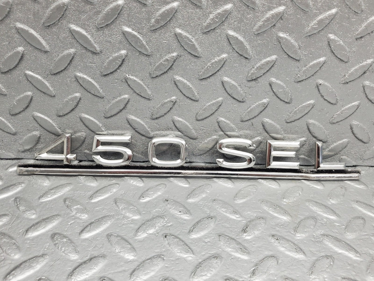 49648 Mercedes-Benz W116 450SEL Trunk Badge Emblem A1168171515
